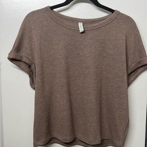 Short Sleeve Sweater | Gentle Fawn | XS